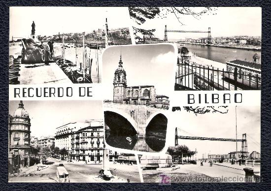 Postales: POSTAL DE BILBAO  - RECUERDO DE BILBAO - Foto 1