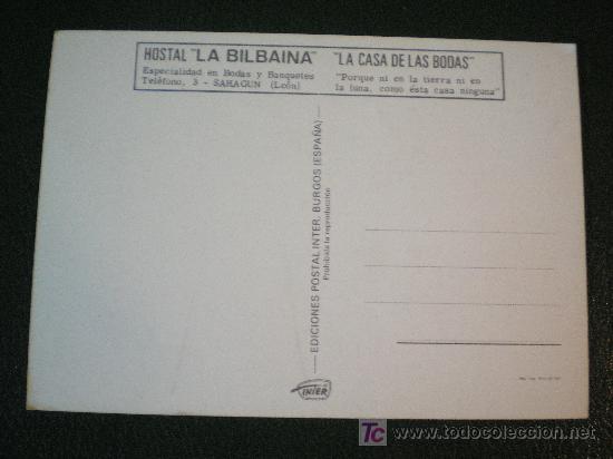 Postales: POSTAL DE BILBAO  - HOSTAL LA BILBAINA - Foto 2