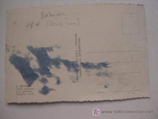 Postales: BEHOBIA  (GUIPUZCOA) - Foto 2