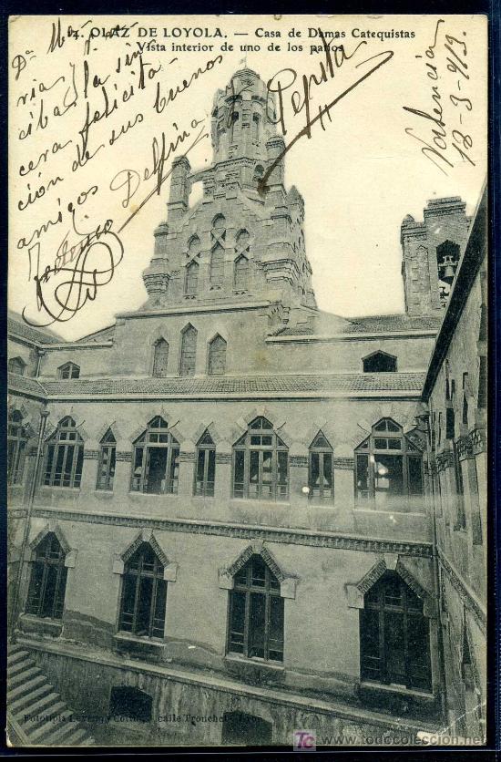 Postales: OLAZ DE LOYOLA (GUIPUZCOA) : Levenq y Coltin N&ordm; 14 - Casa de Damas Catequistas
