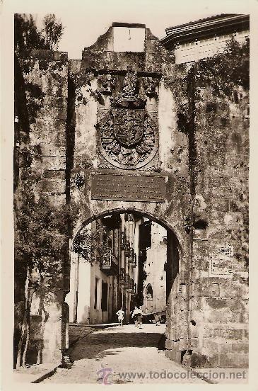 Postales: POSTAL DE FUENTERRABIA, PUERTA PRINCIPAL - Foto 1