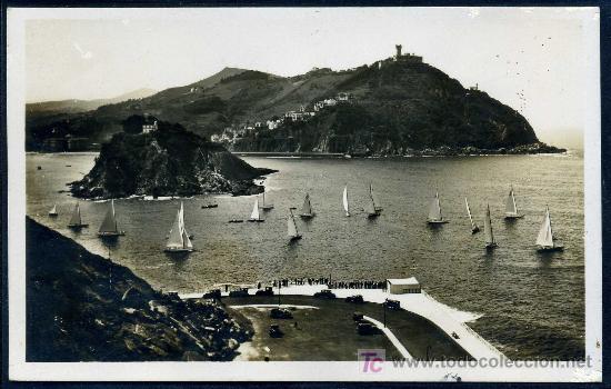 Postais: SAN SEBASTIAN : Galarza N&ordm; 349 - Vista desde el Monte Urgull. Fotografica