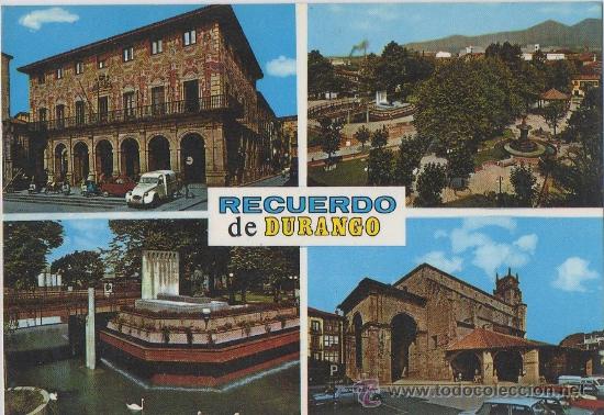 Postales: TARJETA POSTAL DE DURANGO VIZCAYA - Foto 1