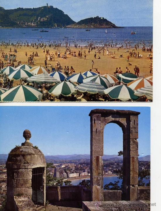 Postales: SAN SEBASTIAN - 2 POSTALES - - Foto 1
