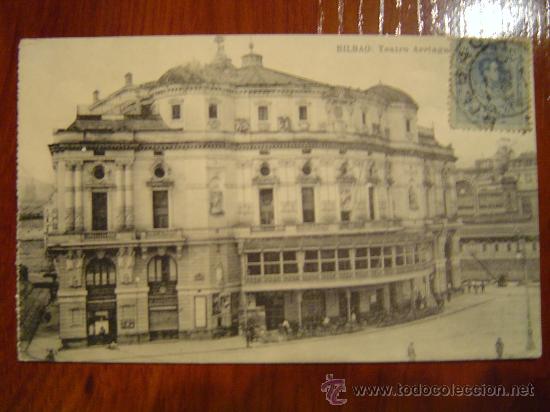 Postales: BILBAO  TEATRO ARRIAGA - Foto 1