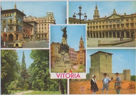 Postales: TARJETA POSTAL VITORIA ALAVA - Foto 1