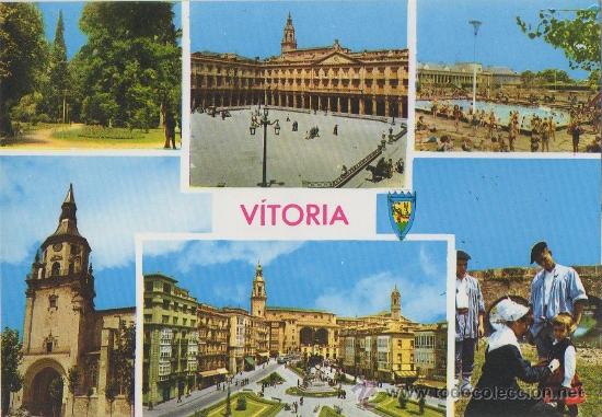 Postales: TARJETA POSTAL VITORIA ALAVA - Foto 1