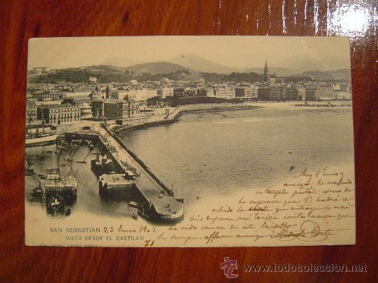 Cartoline: SAN SEBASTIAN - VISTA DESDE EL CASTILLO