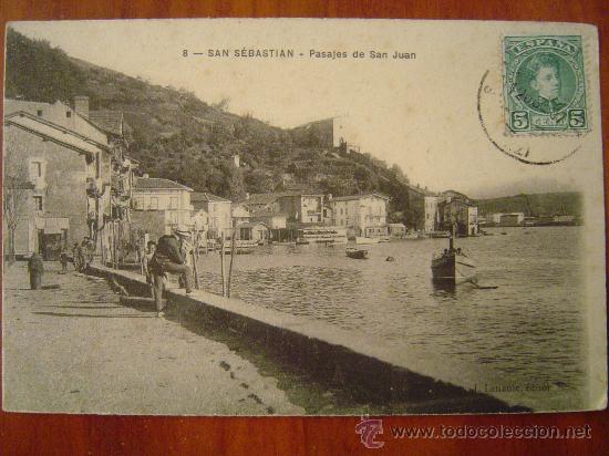 Cartoline: SAN SEBASTIAN - PASAJES DE SAN JUAN
