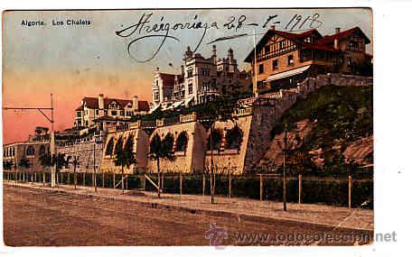 Postales: POSTAL DE ALGORTA LOS CHALETS - Foto 1