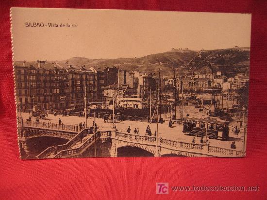 Postales: BILBAO - VISTA DE LA RIA - Foto 1