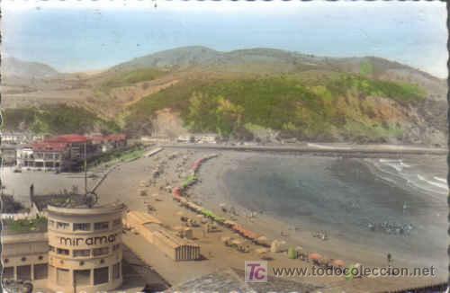 Postales: TARJETA POSTAL DE DEVA ( GUIPUZCOA) N&ordm; 13. LA PLAYA. - Foto 1