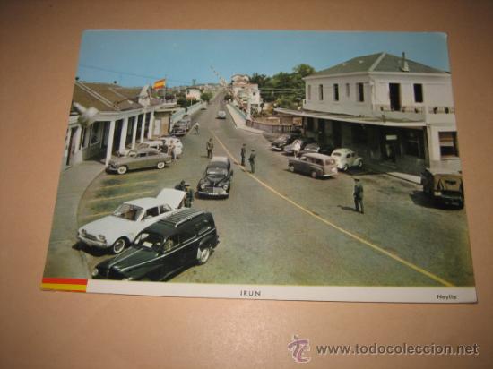 Postales: IRUN   FUENTE INTERNACIONAL - Foto 1