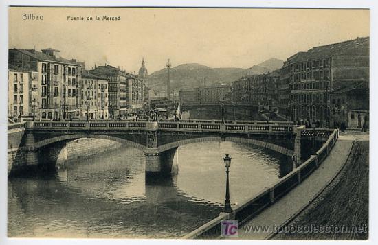 Postales: BILBAO , PUENTE DE LA MERCED  , P28885 - Foto 1