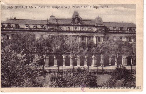 Postcards: N&ordm; 504 POSTAL SAN SEBASTIAN PAIS VASCO DIPUTACION