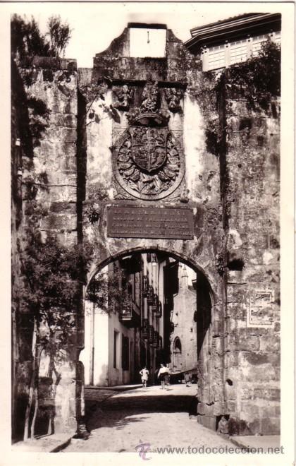 Postales: N&ordm; 2809 POSTAL FUENTERRABIA PUERTA PRINCIPAL - Foto 1