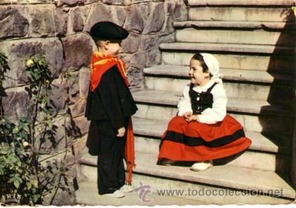 Postales: N&ordm; 4409 POSTAL FOLKLORE BASQUE - Foto 1
