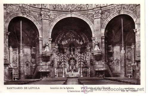 Postais: N&ordm; 2843 POSTAL SANTUARIO DE LOYOLA GUIPUZCOA