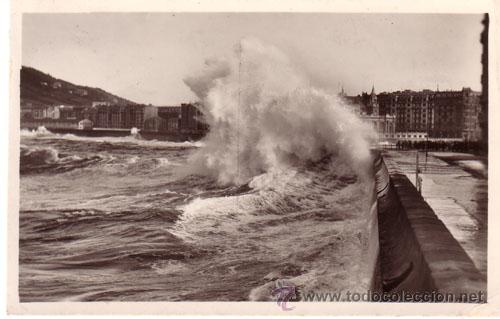 Postais: N&ordm; 5452 POSTAL SAN SEBASTIAN EL ROMPEOLAS