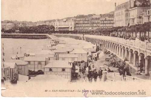 Postcards: N&ordm; 6826 POSTAL SAN SEBASTIAN LA PLAYA Y LA CONCHA
