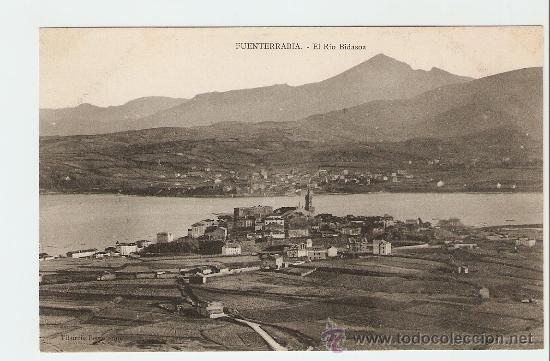 Postales: Fuenterrab&iacute;a - El r&iacute;o Bidasoa - Foto 1