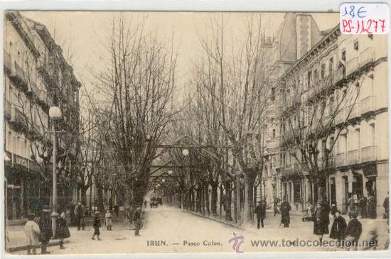 Postales: (PS-11277)POSTAL DE IRUN-PASEO DE COLON - Foto 1