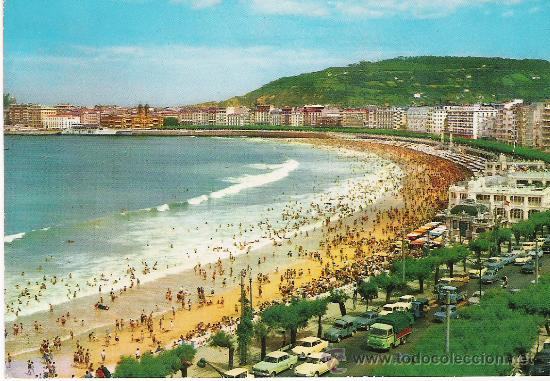 Postales: SAN SEBASTIAN -  ESCRITA - - Foto 1