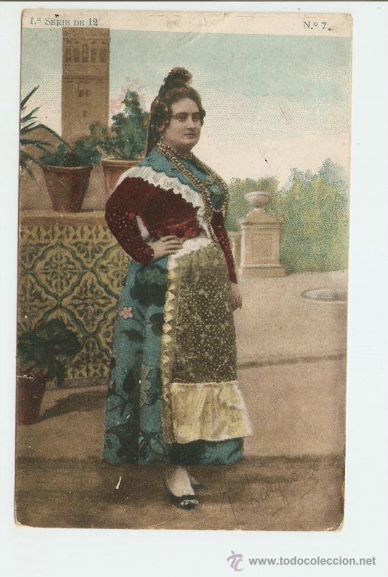 Postales: Mujer vasca 1904 - Foto 1