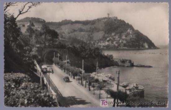 Postkarten: TARJETA POSTAL ANTIGUA DE SAN SEBASTIAN. 14. MIRACONCHA Y MONTE IGUELDO. HELIOTIPIA ART&Iacute;STICA ESPA&Ntilde;O