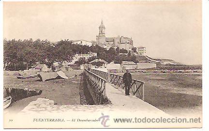 Postales: POSTAL FUENTERRAB&Iacute;A &ndash; EL DESEMBARCADERO - Foto 1