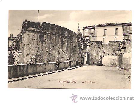 Postales: POSTAL FUENTERRAB&Iacute;A &ndash; LA ENTRADA - Foto 1