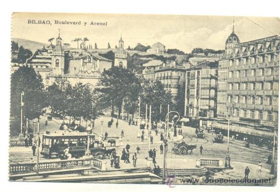 Postales: Bilbao Boulevard y Arenal - Foto 1