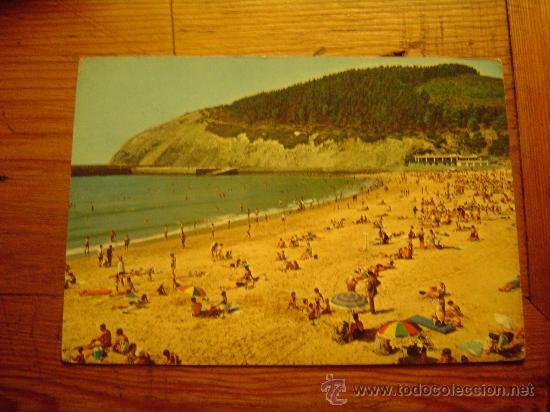 Postais: Interesante postal de Plesencia.Playa