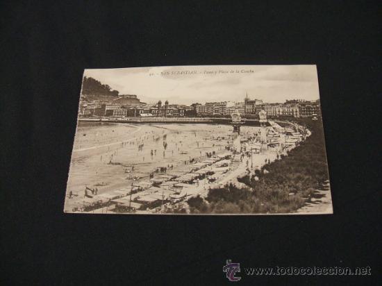 Postcards: TARJETA POSTAL - SAN SEBASTIAN - PASEO Y PLAYA DE LA CONCHA  - SIN CIRCULAR