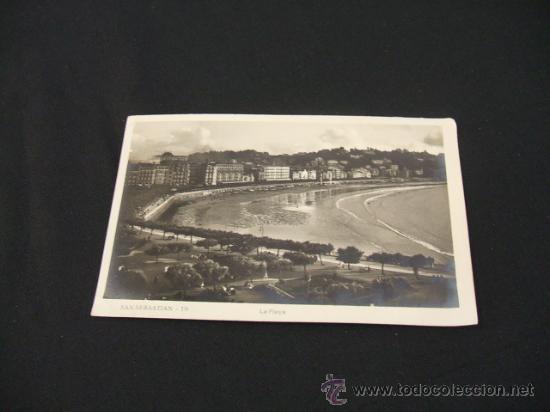 Postales: TARJETA POSTAL - SAN SEBASTIAN - LA PLAYA  -