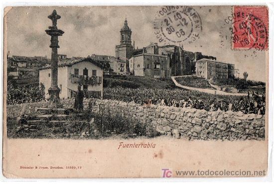 Postales: TARJETA POSTAL DE FUENTERRABIA, CUIPUZCOA. VISTA. ROMMIER & JONAS N&ordm; 16509,12