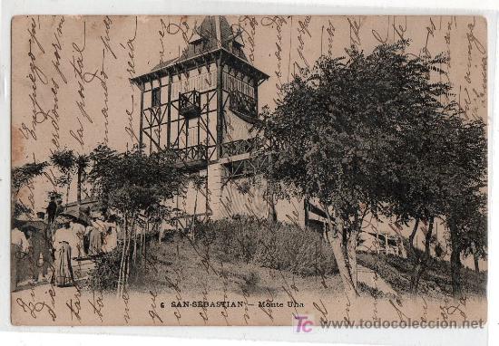 Postales: TARJETA POSTAL DE SAN SEBASTIAN. MONTE ULIA