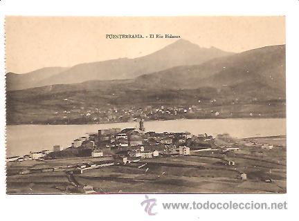 Postales: POSTAL FUENTERRAB&Iacute;A &ndash; EL R&Iacute;O BIDASOA - Foto 1