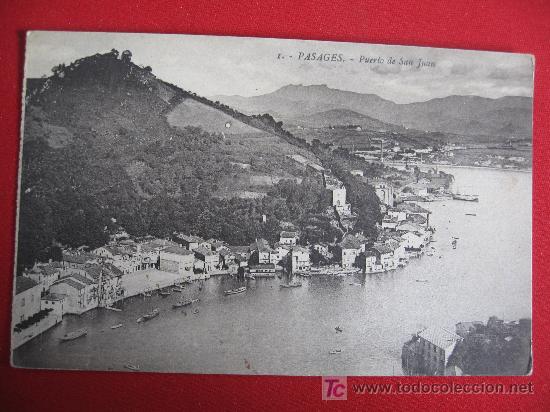 Postales: PASAGES - PUERTO DE SAN JUAN - Foto 1