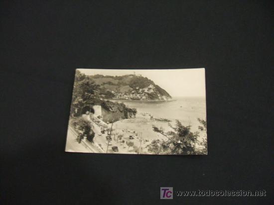 Postcards: TARJETA POSTAL  - PLAYA DE LA CONCHA Y MONTE IGUELDO - SAN SEBASTIAN