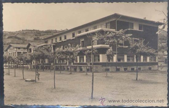 Postales: DEVA(GUIPUZCOA).- ESCUELA DE VERANO DE LA D.N. DE LA SECCI&Oacute;N FEMENINA