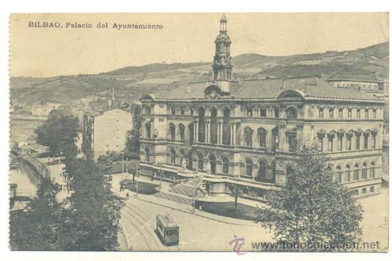 Postales: Bilbao Palacio del Ayuntamiento - Foto 1