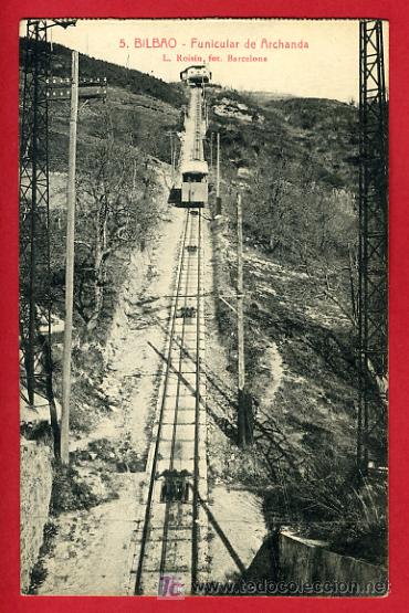 Postales: BILBAO, FUNICULAR DE ARCHANDA,     P34096 - Foto 1