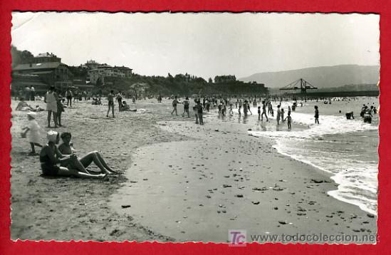 Postales: ALGORTA, VIZCAYA, PLAYA DE EREAGA,     P34109 - Foto 1