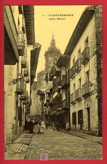 Postales: FUENTERRABIA , CALLE MAYOR   , P35.596 - Foto 1