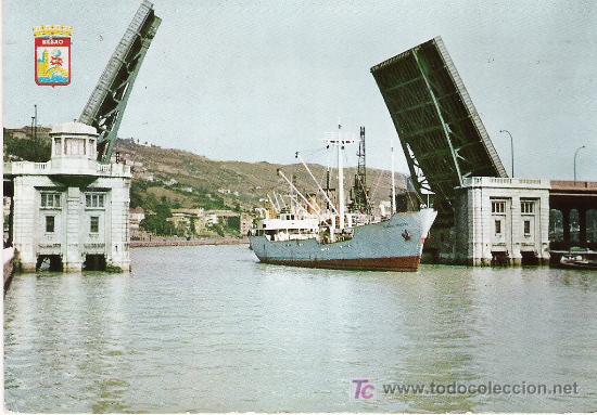 Postales: BILBAO - PUENTE DEL GENERALISIMO - - Foto 1