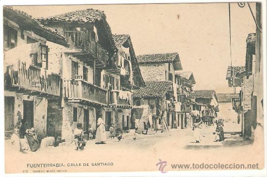 Postales: FUENTERRABIA. HAUSER Y MENET. MADRID. - Foto 1