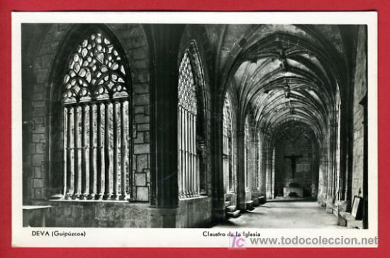 Postales: DEVA, GUIPUZCOA, CLAUSTRO DE LA IGLESIA,    P35098 - Foto 1