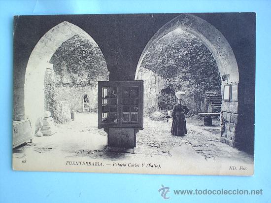 Postales: FUENTERRABIA , PAIS VASCO   palacio de carlos V- VER FOTO INFORMATIVA
