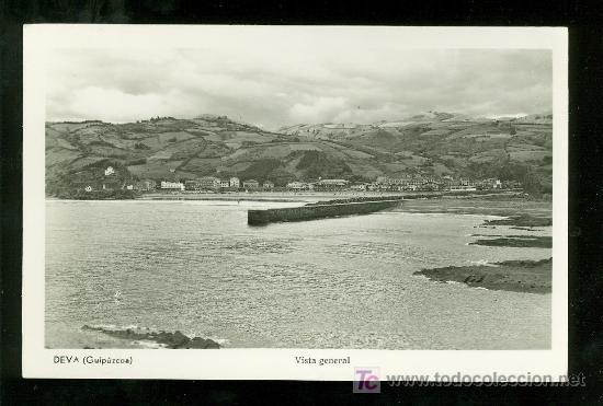 Postales: TARJETA POSTAL DE GUIPUZCOA. DEVA. VISTA GENERAL. MANIPEL. - Foto 1